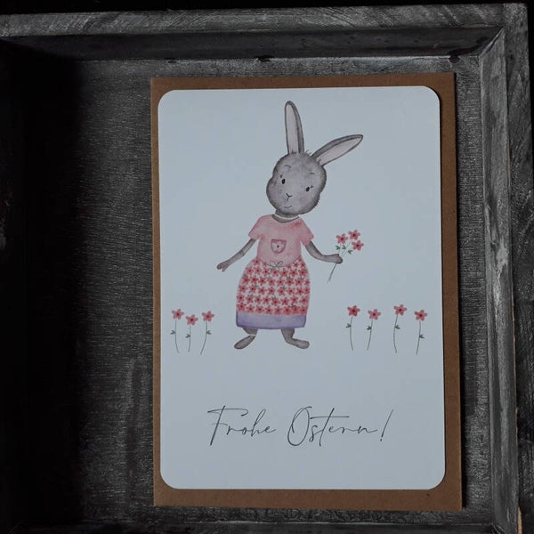Frohe Ostern Ecokarte, inkl. Couvert