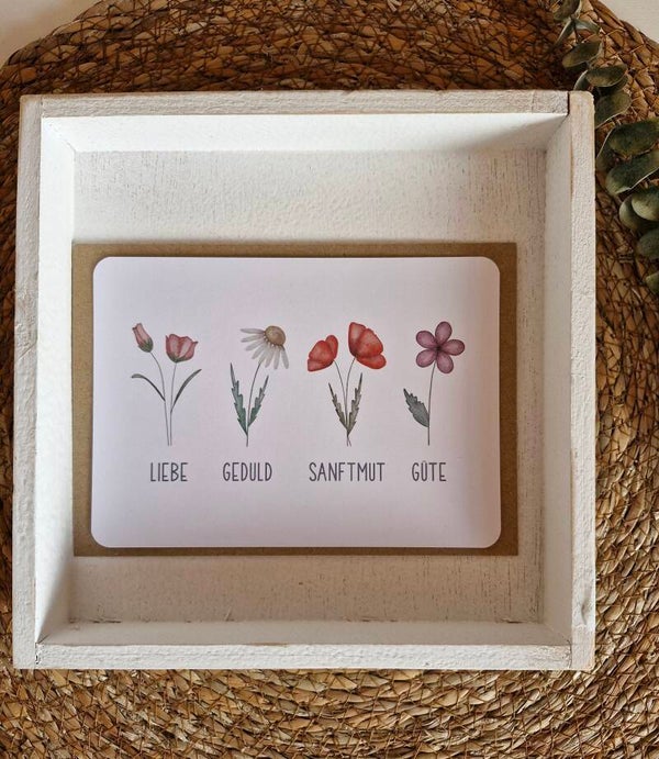 Liebe, Geduld, ... Eco Karte inkl. Couvert
