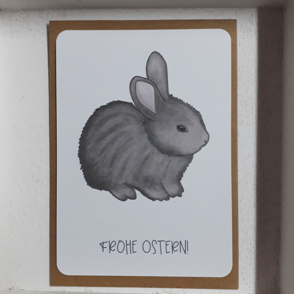 Hasen Ecokarte, inkl. Couvert