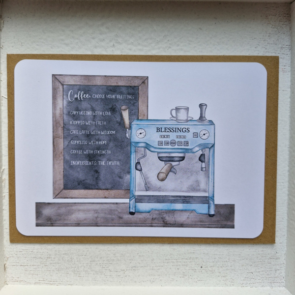 Barista Blessings-Eco Karte, inkl. Couvert
