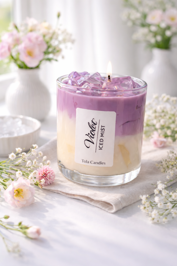 Violet iced mist