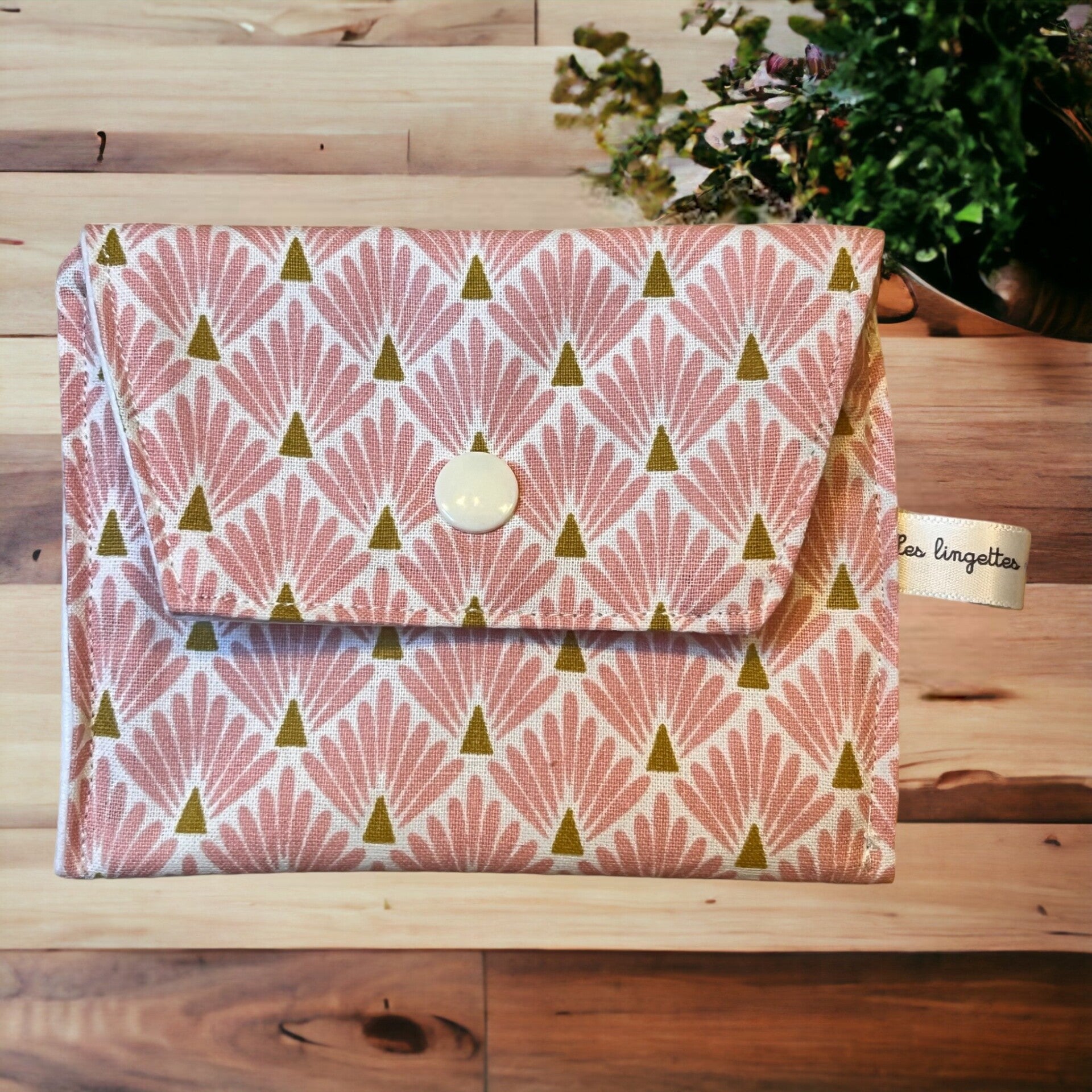 Pochette à savon "Ecailles"