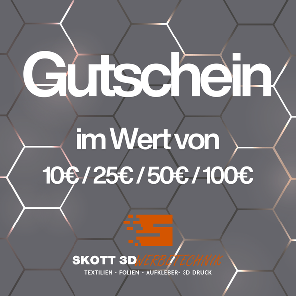 Geschenk Gutschein