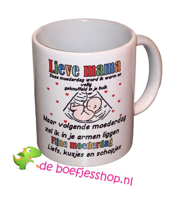 Moederdag of Vaderdag mok (zwanger)