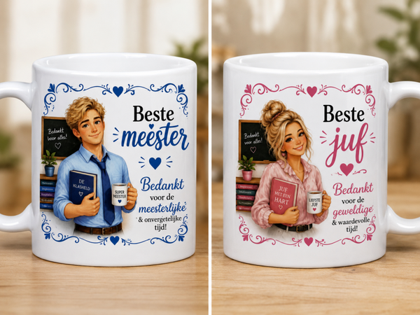 Geweldige juf of meester mok