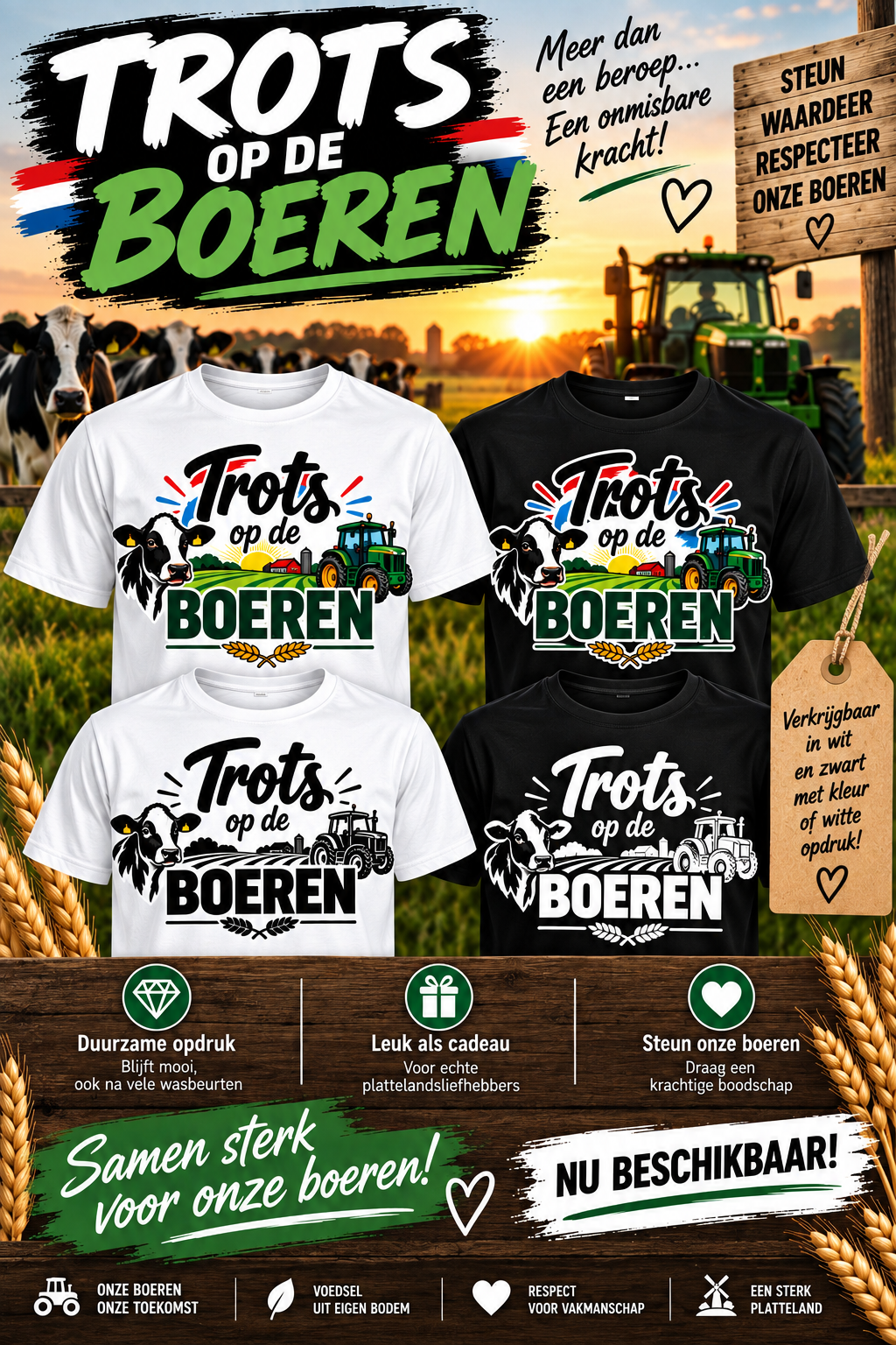 Trotst op onze boeren