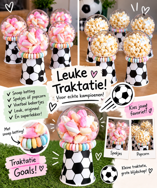 Voetbal traktatie