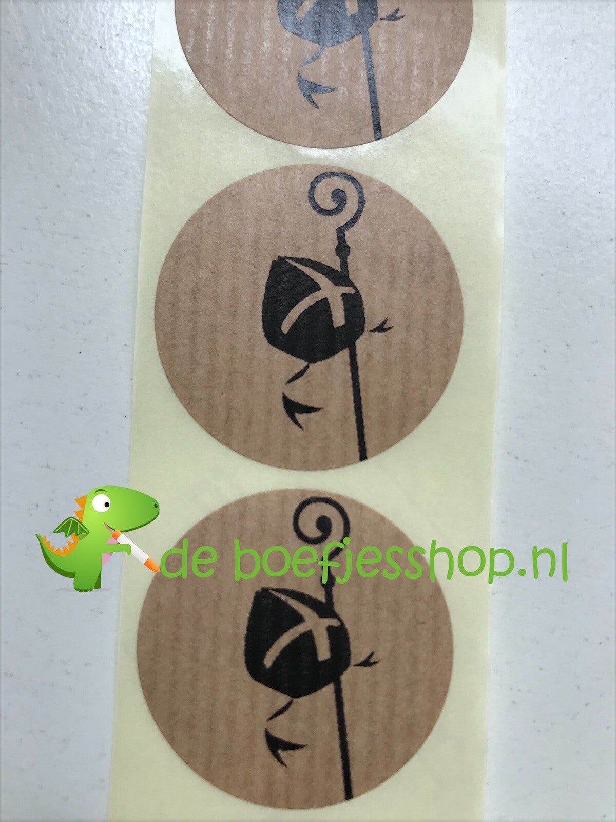 Sinterklaas sluit stickers