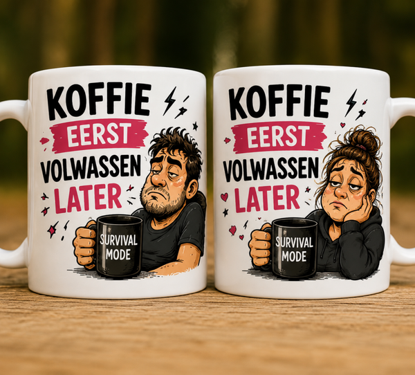 Koffie eerst dan volwassen