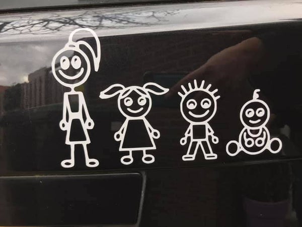 Auto of brievenbus sticker