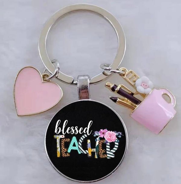 Blessed teacher sleutelhanger