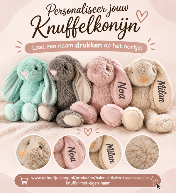 Knuffel met naam