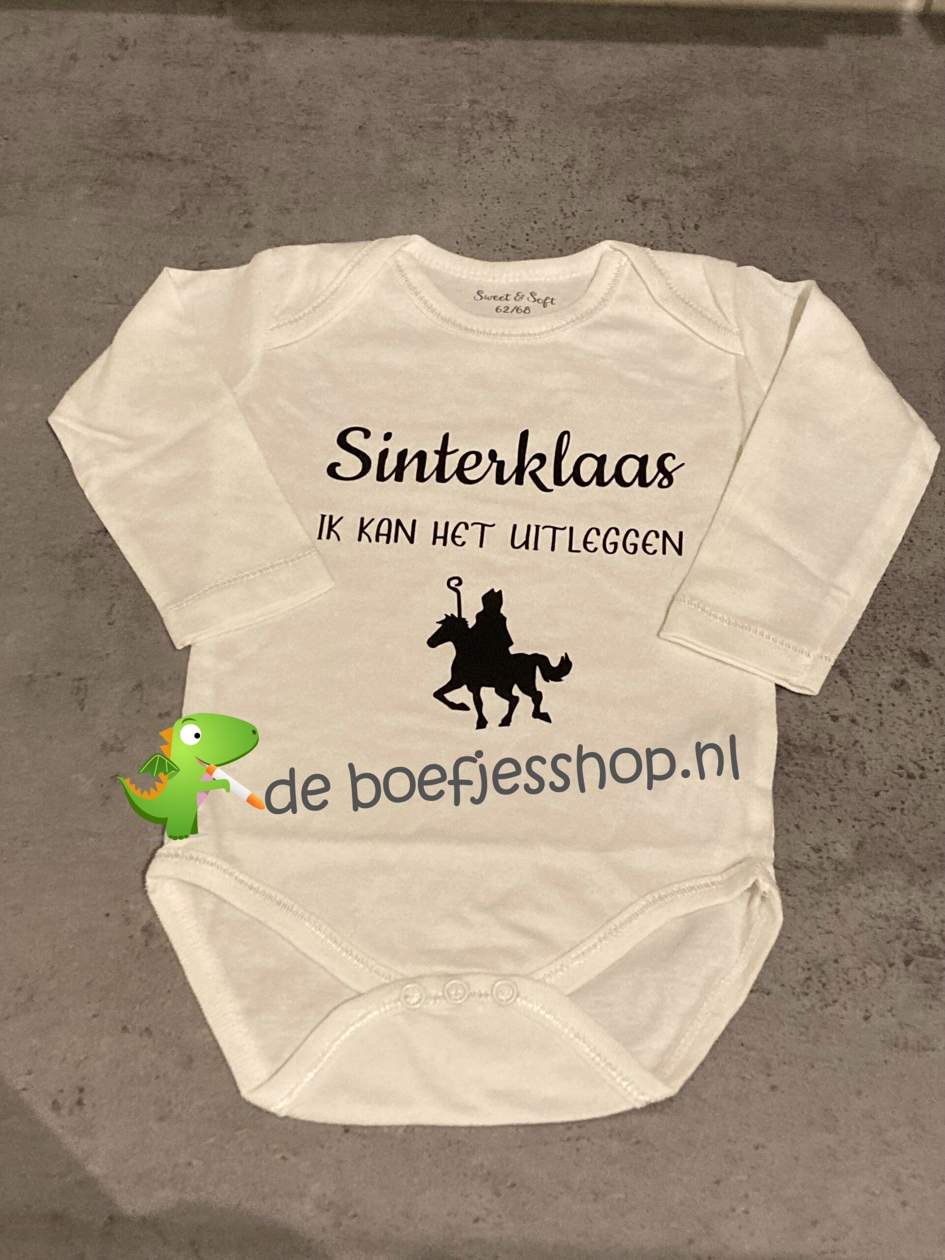 Sinterklaas ik kan het uitleggen romper