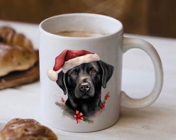 Mok kerst labrador