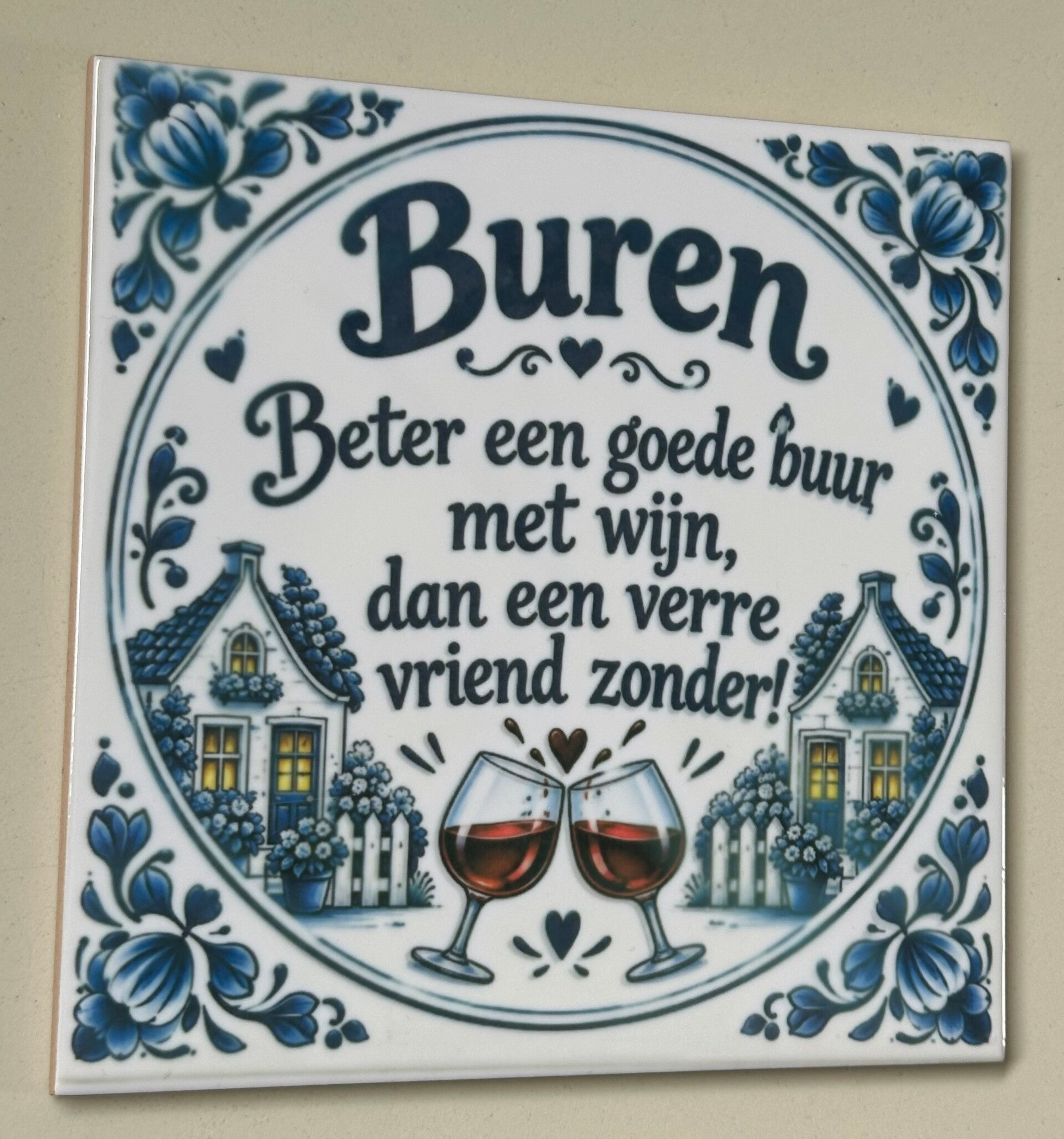 Buren tegeltje