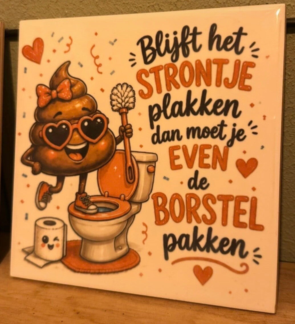 Tegeltje wc