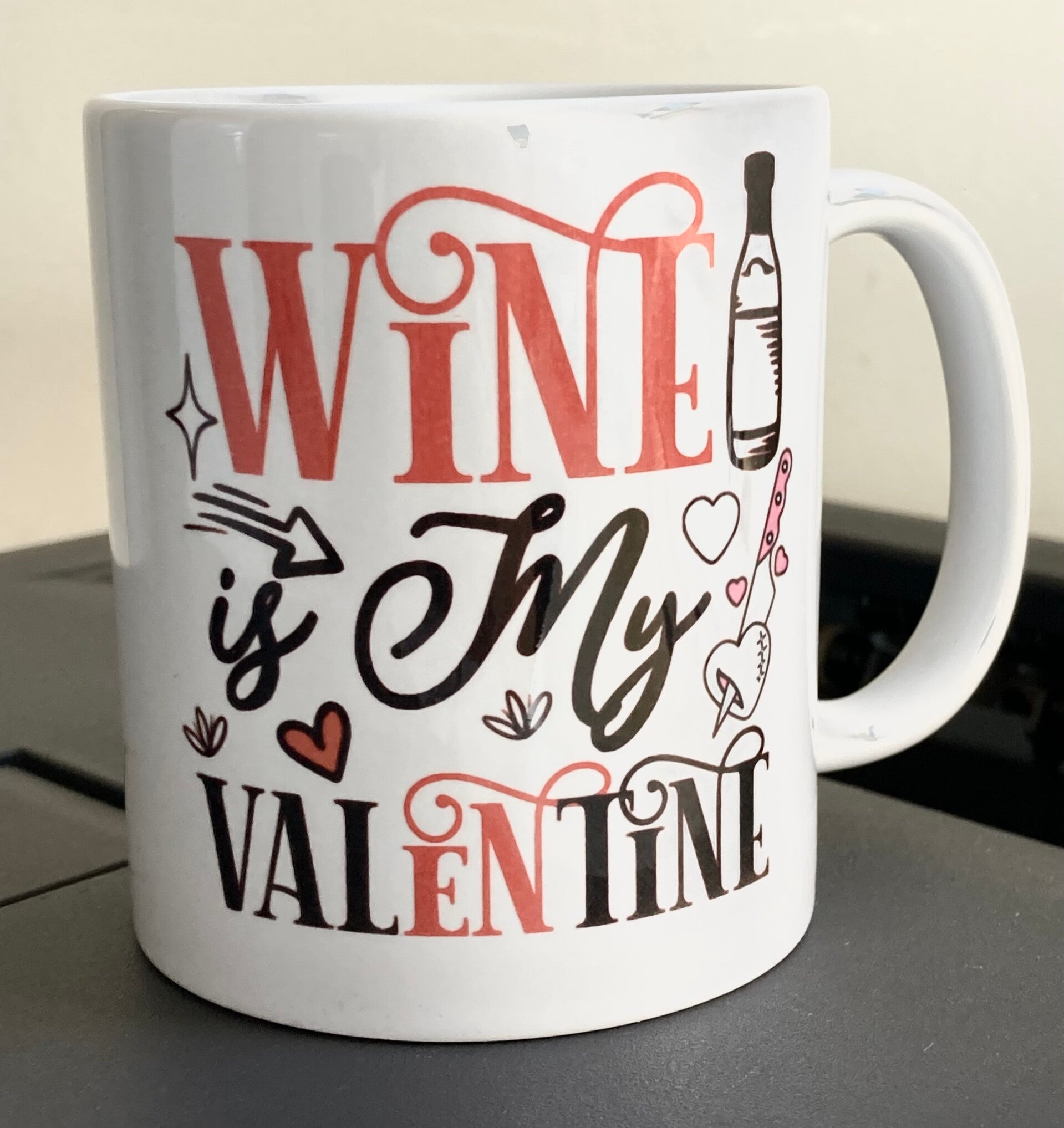 Wine is mij Valentine mok