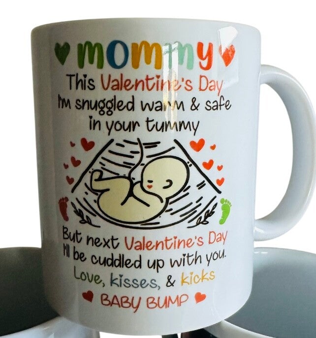 Valentijn mama of papa mok