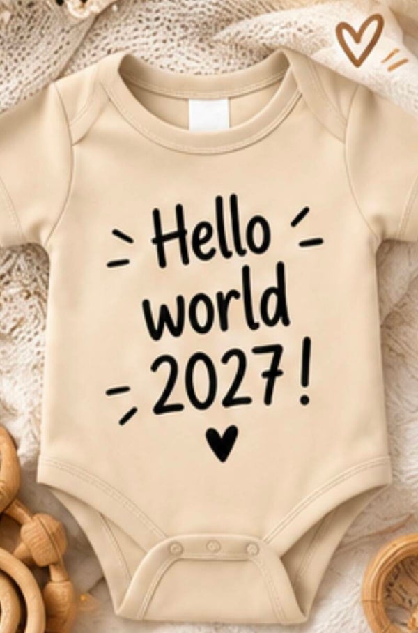 Klein wondertje op komst in 2027!