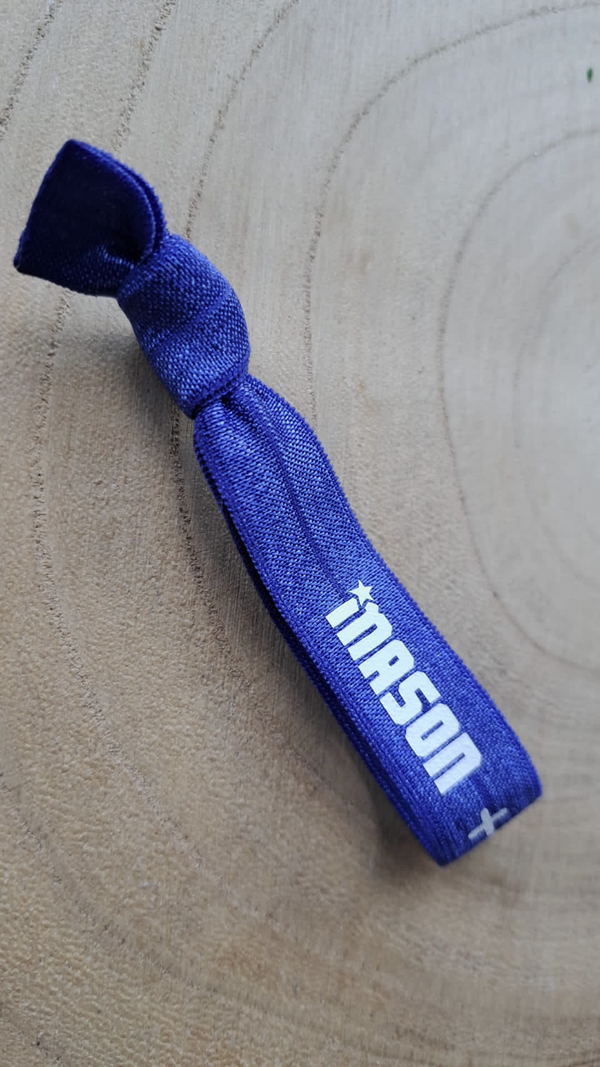 Sos armbandje fel blauw