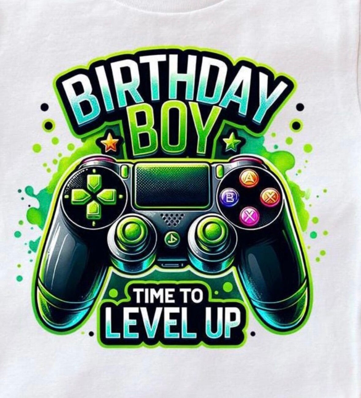 Game verjaardag shirt