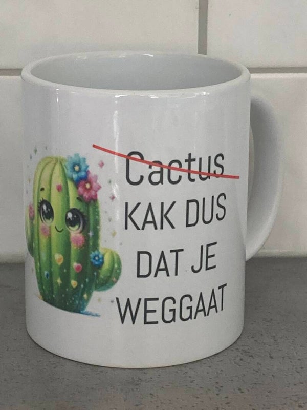 Kak dat je weg gaat mok