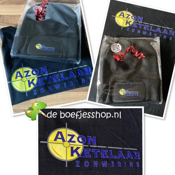 Kleding met eigen  logo