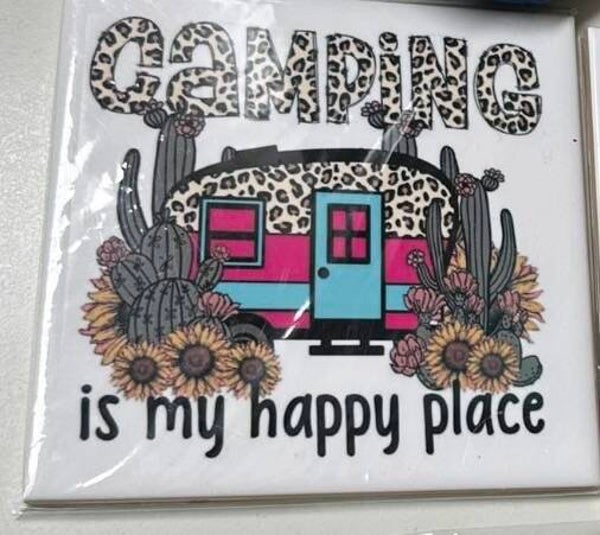 Camping is mij happy place