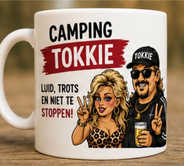Camping tokkies mok
