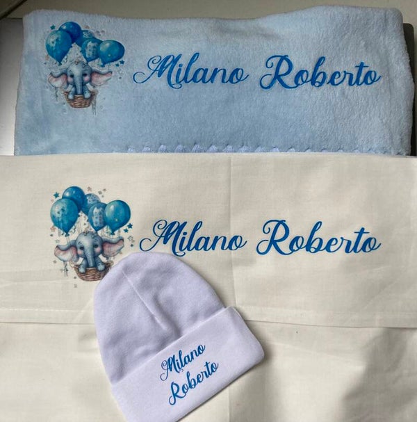 Lakentje met olifantje