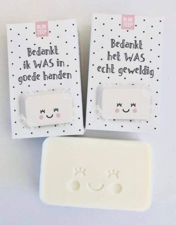 Superleuk zeepje die heerlijk fris ruikt. In een leuke verpakking met grappige tekst. Leuk om kado te geven.