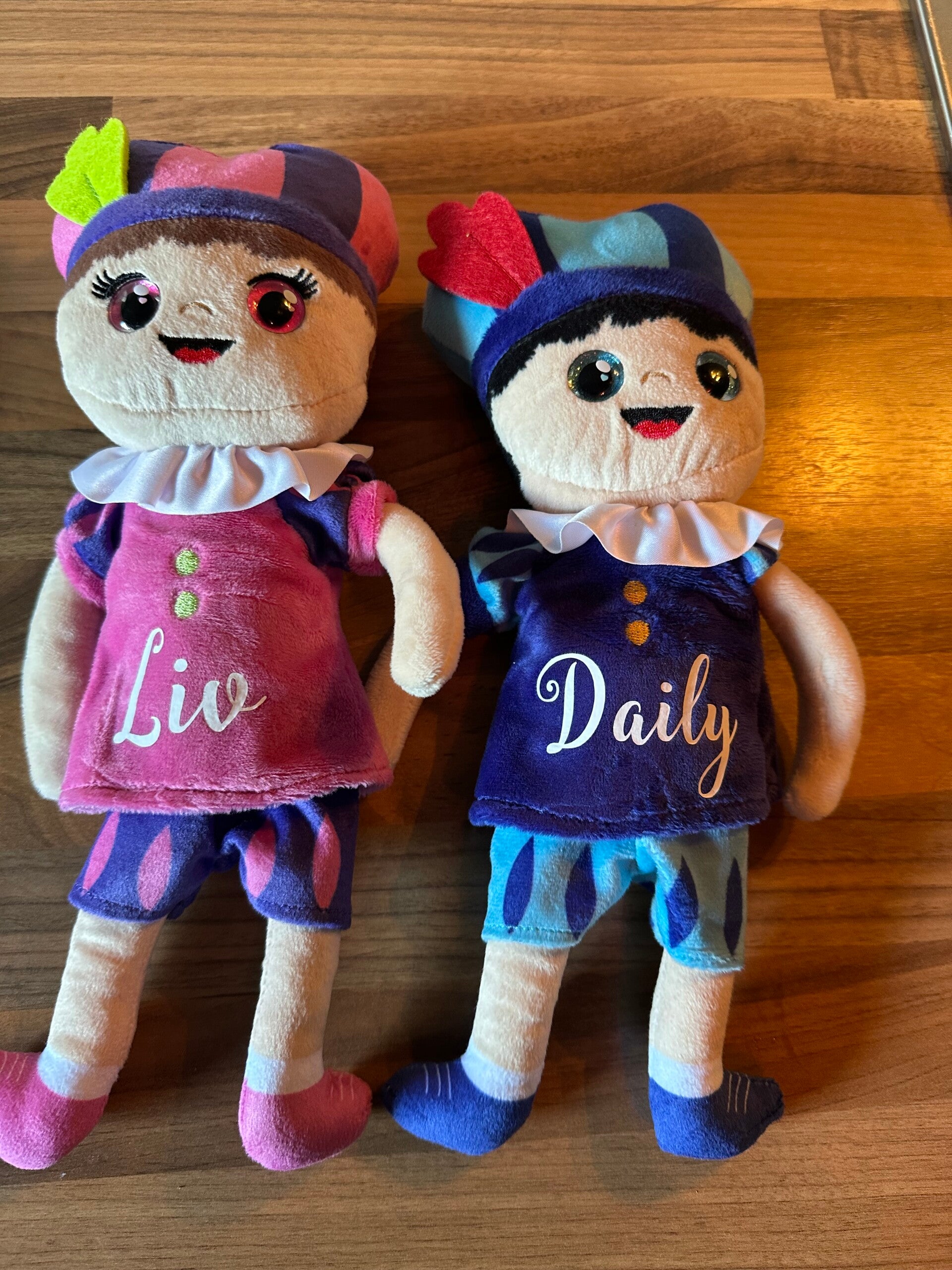 Sinterklaas of pieten knuffel met naam