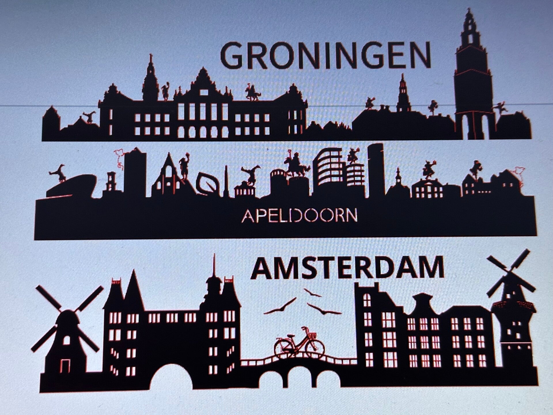 Skyline herbruikbaar