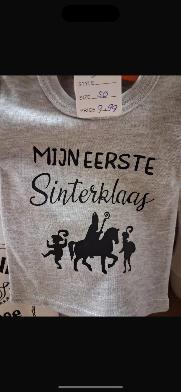 Mijn eerste Sinterklaas sweater