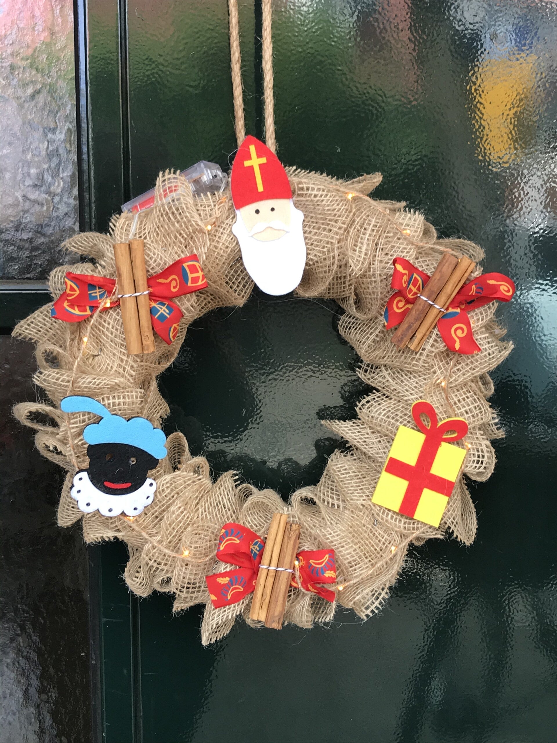 Sinterklaas krans decor 2