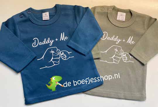 Daddy + me shirtje