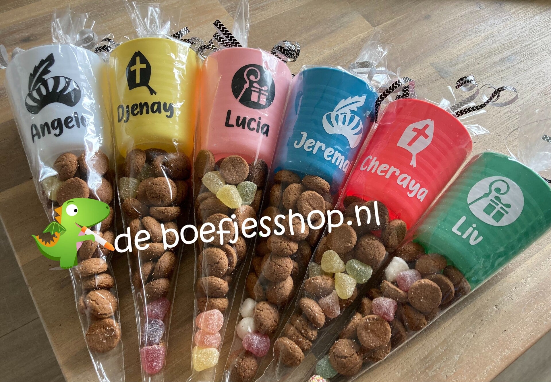 Schoen cadeau witte beker