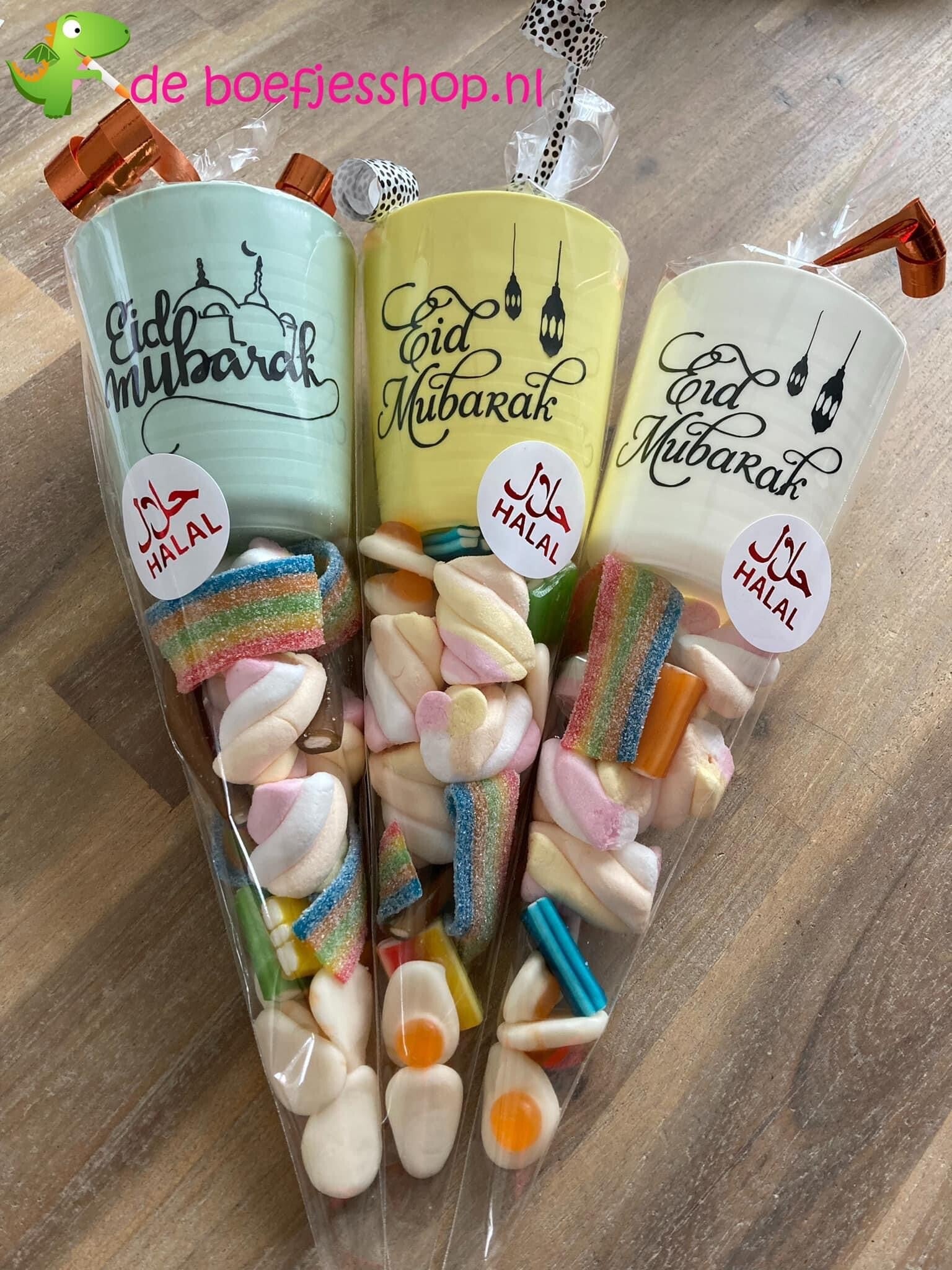 Halal setje pastel rose