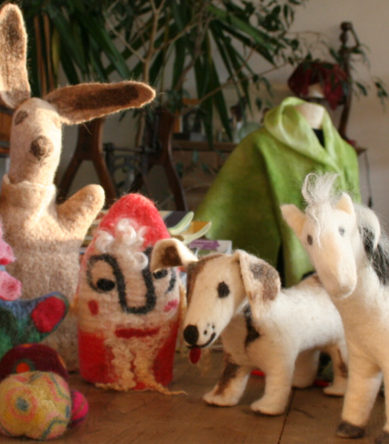 handpoppen en poppen,