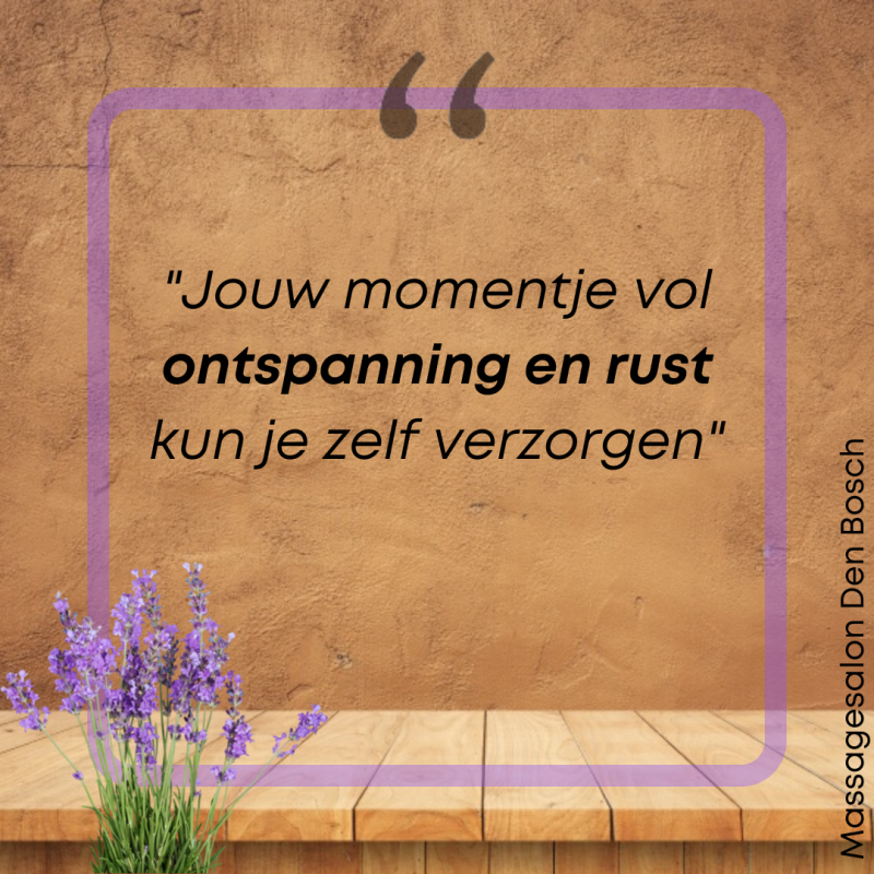 Massagesalon Den Bosch op instagram, deel en win actie