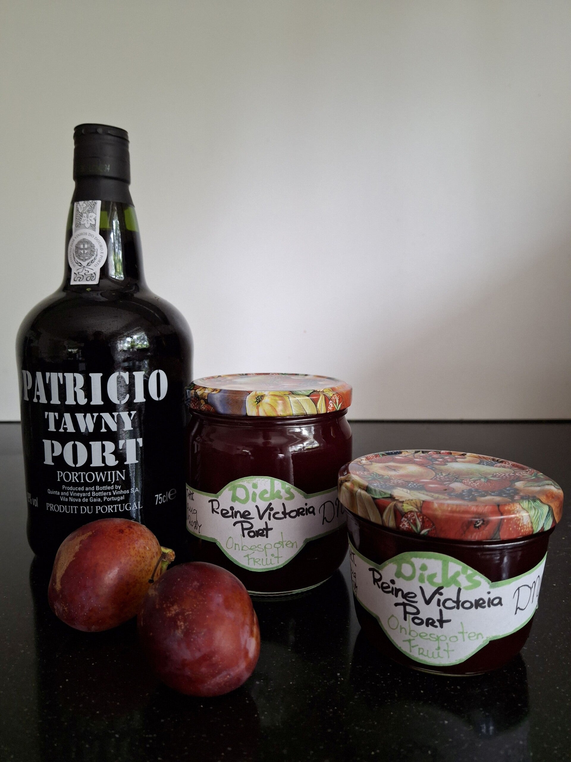 Reine Victoria confiture met rode port 230 ml