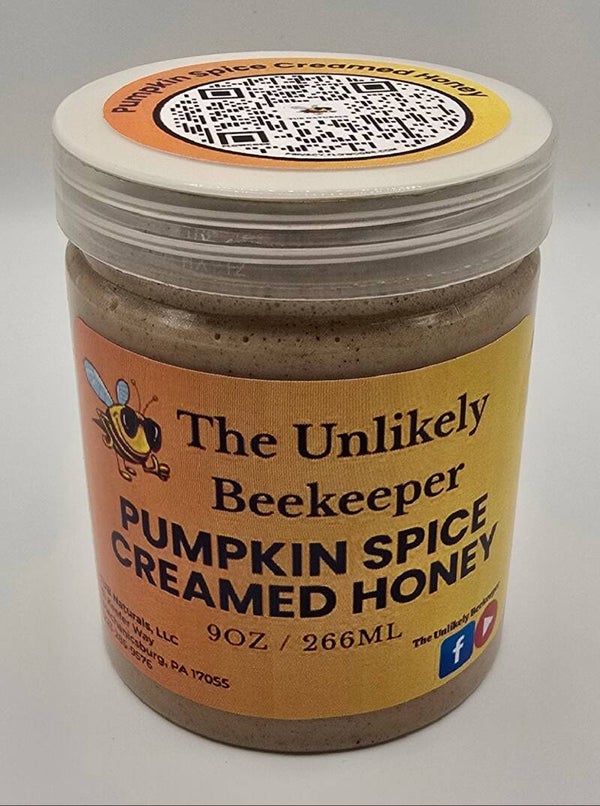 Pumpkin Spice Creamed Honey