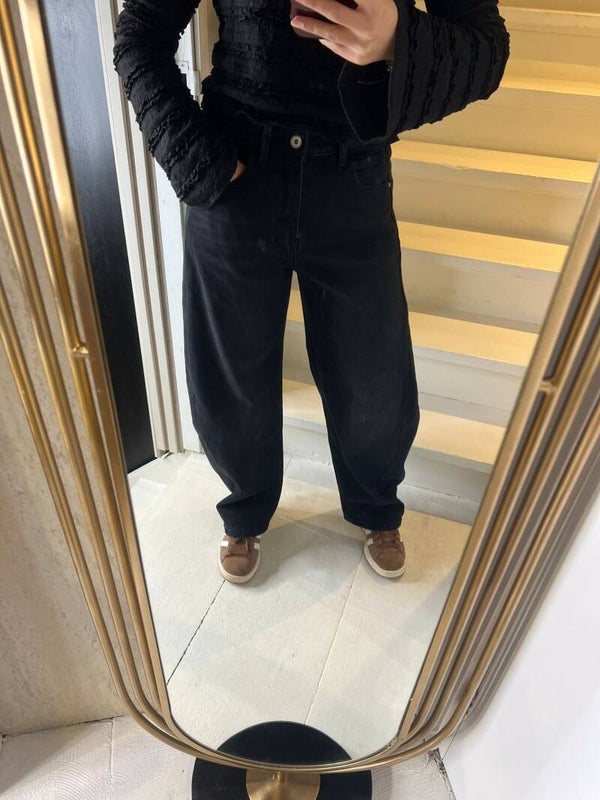 674 balon broek zwart