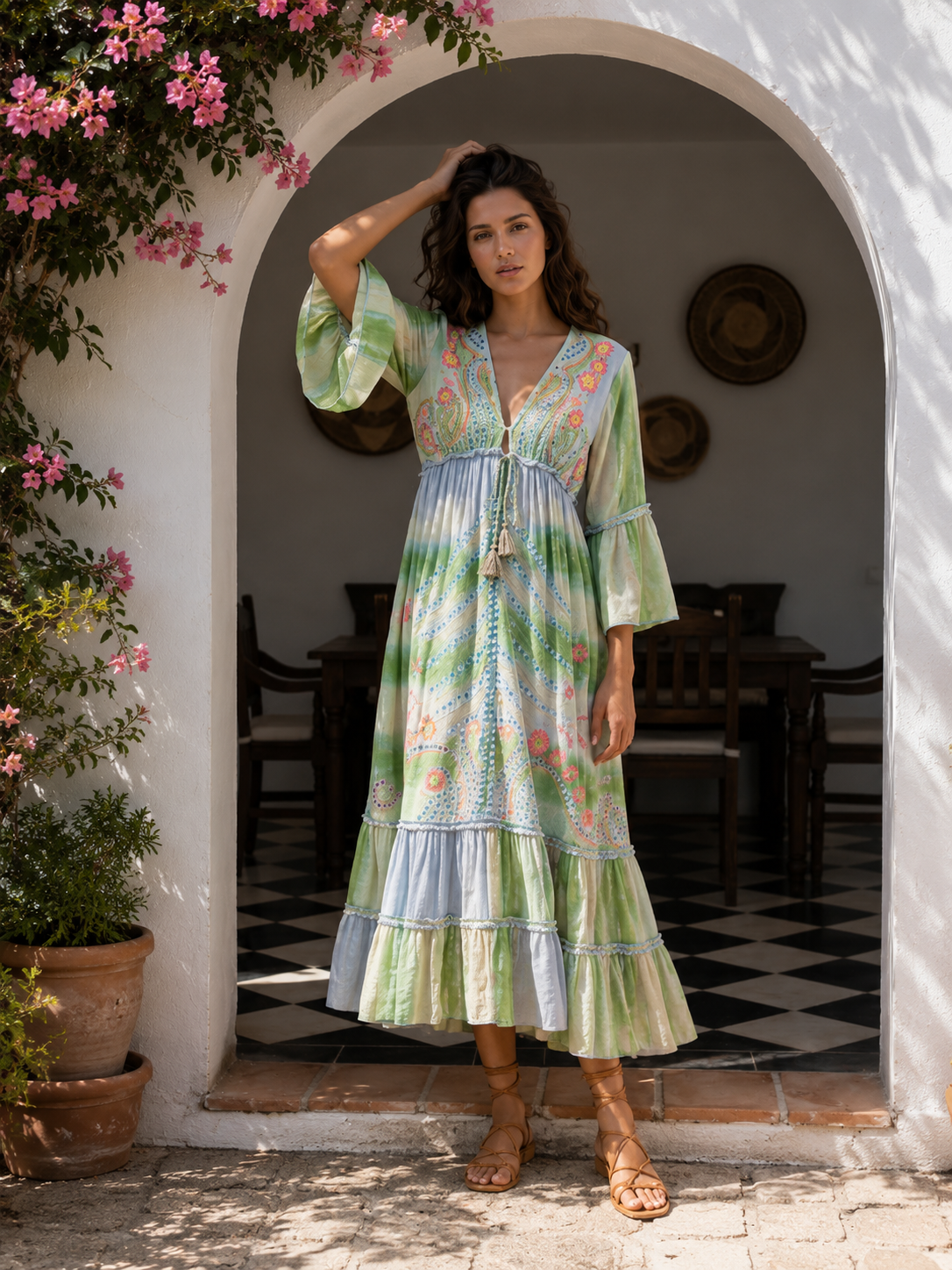 Golden Days Maxi Jurk