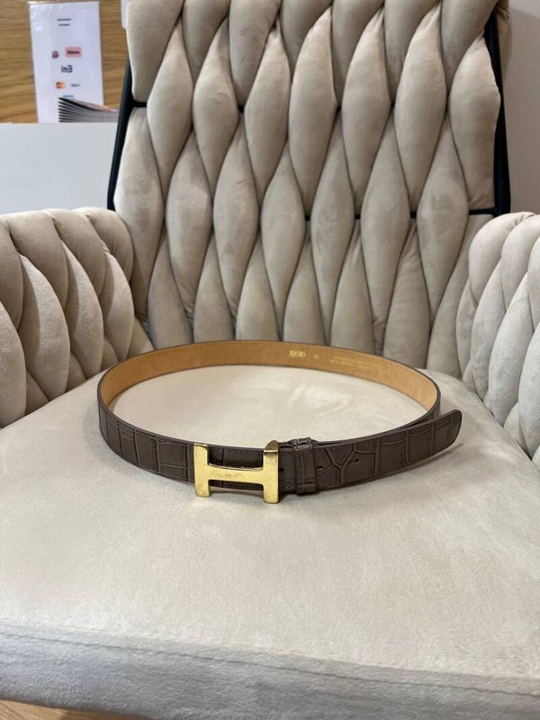 Riem Beige met slangenprint