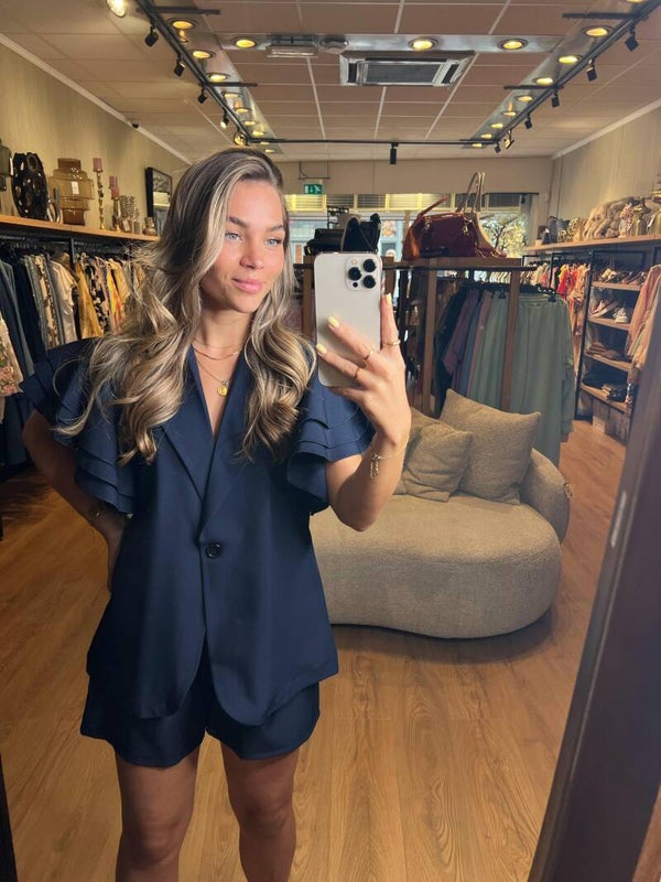 733 Short Blauw one size