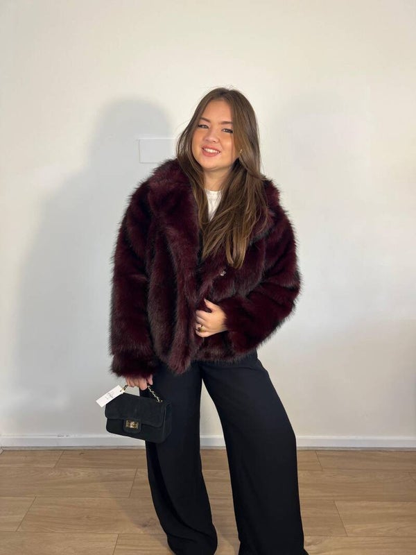 698 Bontjas Bordeaux One Size