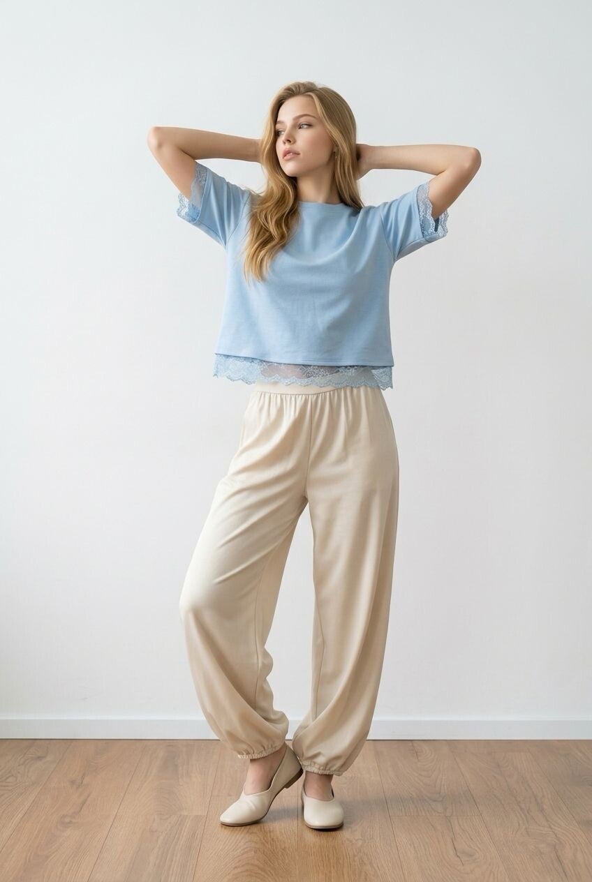 26125 beige pantalon
