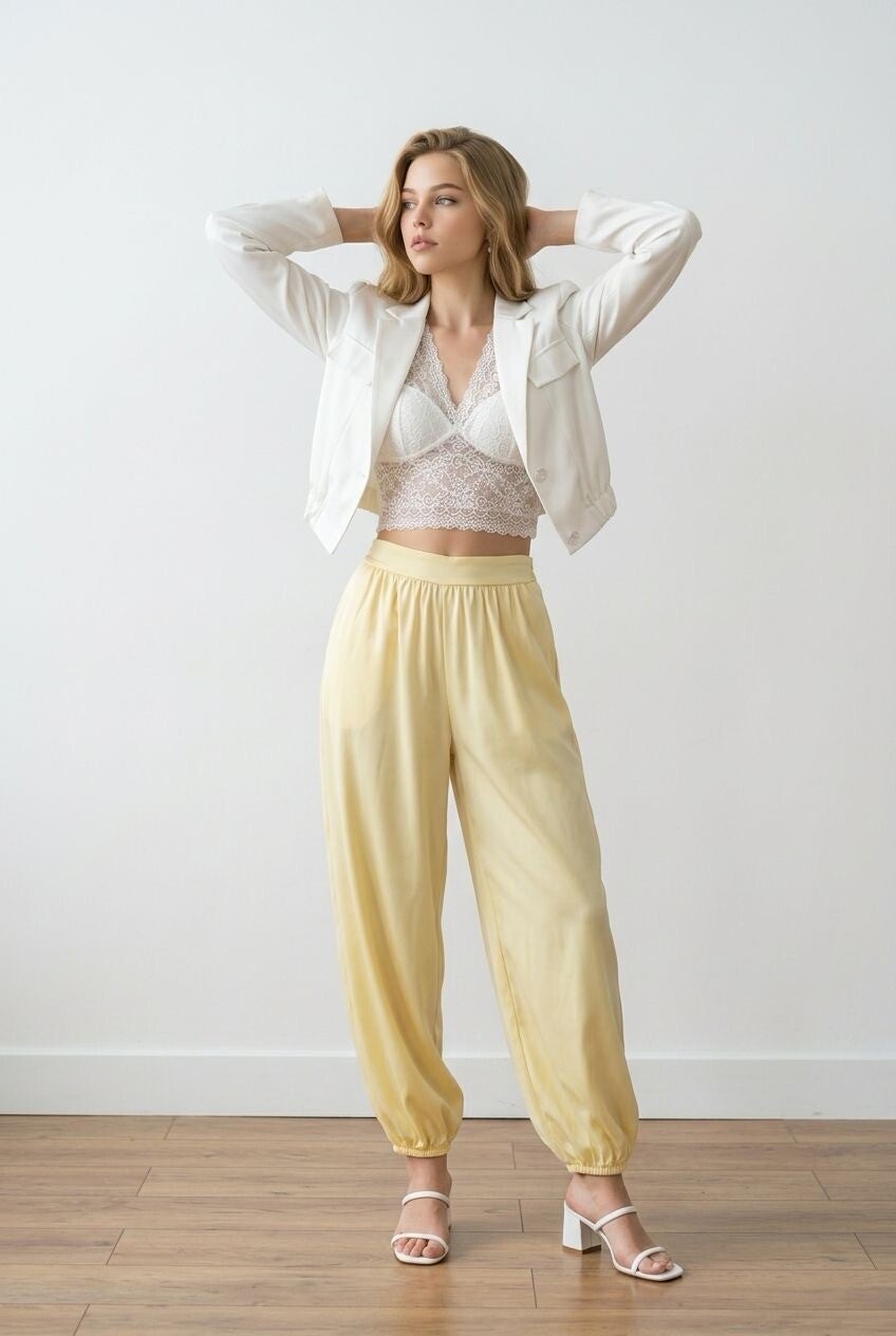 26120 gele pantalon