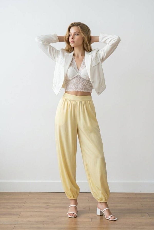 26120 gele pantalon